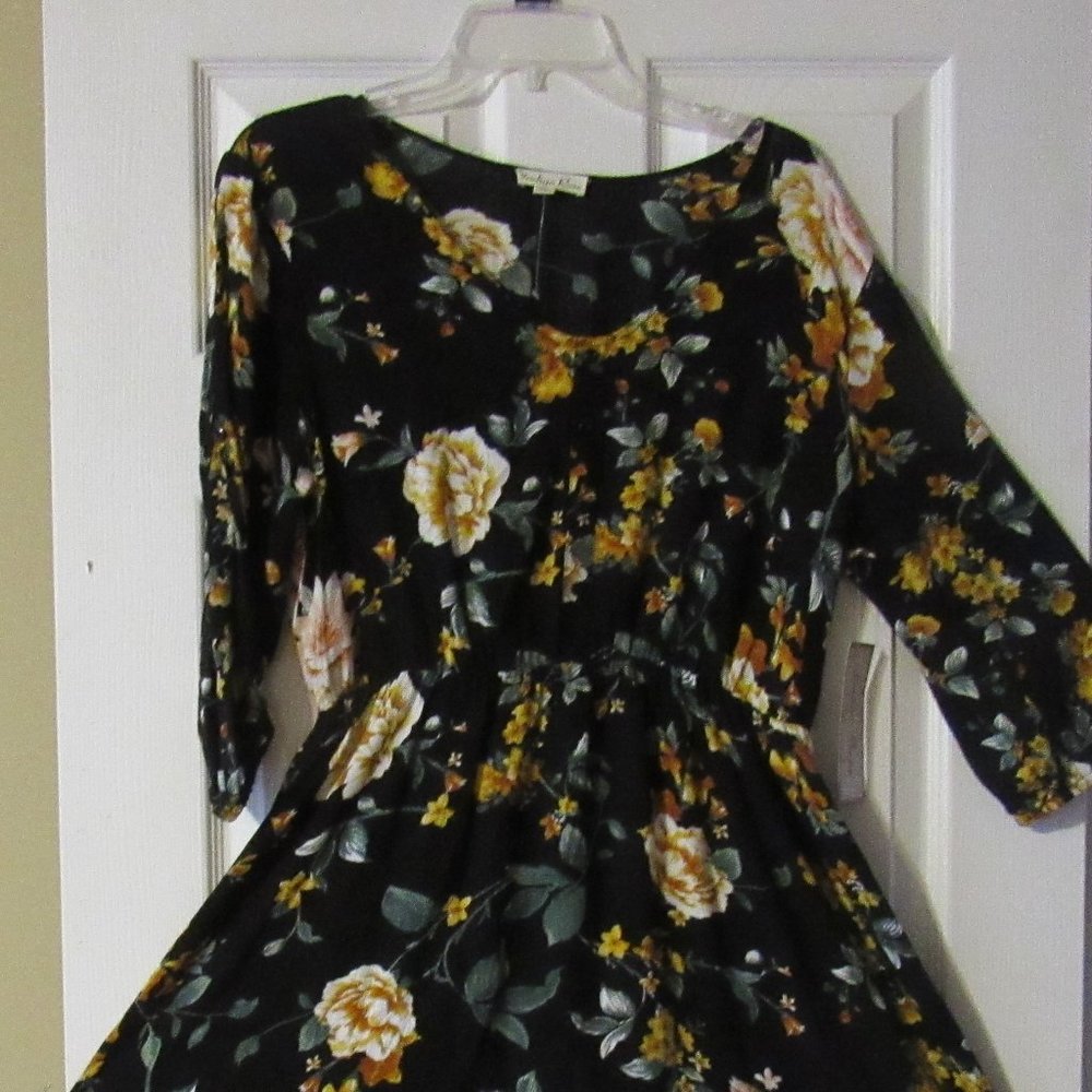High-Low Floral Dress